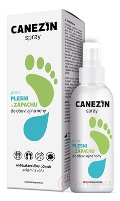 CANEZIN spray do obuvi aj na nohy 1x100 ml