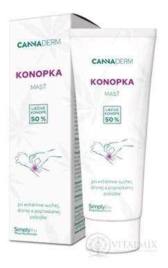 Cannaderm KONOPKA masť premasťujúca 1x75 g