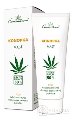 Cannaderm KONOPKA masť premasťujúca 1x75 g
