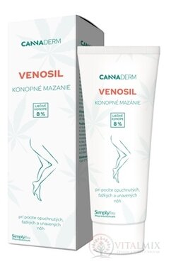 Cannaderm VENOSIL konopné mazanie na žily 1x100 ml