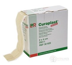 CURAPLAST SENSITIVE poinjekčná náplasť (rolka 250 ks) 1x1 ks