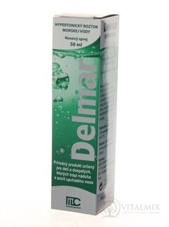 Delmar Hypertonic nosový sprej 1x50 ml