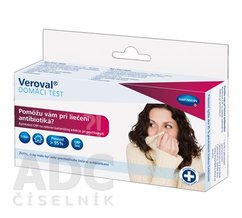 Veroval "Pomôžu vám pri liečení antibiotiká?" domáci CRP test 1x1 ks