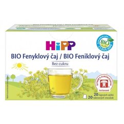 HiPP BIO Feniklový čaj (od ukonč. 1. týždňa) nálevové vrecúška 20x1,5 g (30 g)