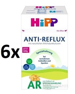 HIPP ANTI REFLUX 600G 6ks