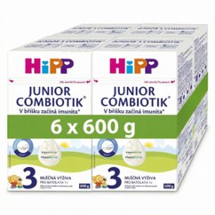 HiPP 3 JUNIOR Combiotik 600g 6ks