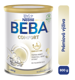 BEBA COMFORT 3, 5HMO, mlieko pre malé deti, 800 g