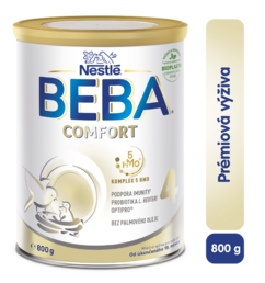 BEBA COMFORT 4, 5HMO, mlieko pre malé deti, 800 g