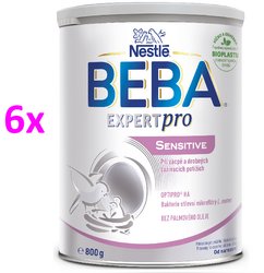 BEBA EXPERTpro SENSITIVE od narodenia 800G 6ks
