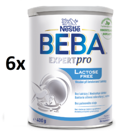 NESTLÉ BEBA EXPERTpro Lactose free 6x400G 