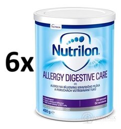 NUTRILON 1 ALLERGY DIGESTIVE CARE 450G 6X