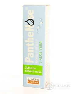 Dr. Müller PantheNose NOSNÝ SPREJ s aloe vera zvlhčuje sliznicu 1x20 ml