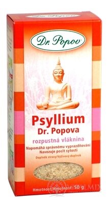 DR. POPOV PSYLLIUM rozpustná vláknina 1x50 g