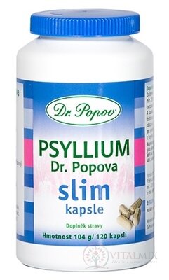 DR. POPOV PSYLLIUM SLIM cps 1x120 ks