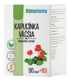 EDENPharma KAPUCÍNKA VÄČŠIA tbl 90+10 zadarmo (100ks)