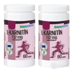 EDENPharma L-KARNITIN 732 mg DUOPACK tbl 2x60 ks (120 ks)