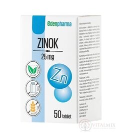 EDENPharma ZINOK 25 mg tbl 1x50 ks