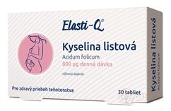 Elasti-Q KYSELINA LISTOVÁ 800 μg tbl 1x30 ks