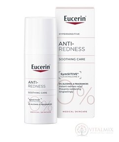 Eucerin ANTI-REDNESS upokojujúci krém pre citlivú pleť so sklonom k začervenaniu 1x50 ml