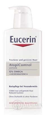 Eucerin AtopiControl Telové mlieko pre suchú pleť 1x400 ml