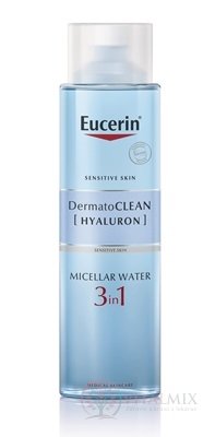 Eucerin DermatoCLEAN HYALURON Micelárna VODA 3v1 citlivá pleť 1x400 ml