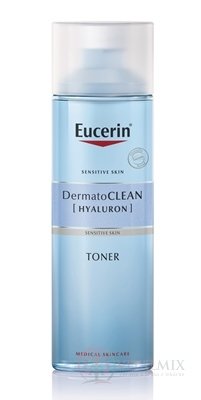 Eucerin DermatoCLEAN HYALURON TONER Čistiaca VODA citlivá pleť 1x200 ml