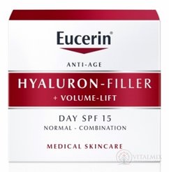 Eucerin HYALURON-FILLER+Volume-Lift Denný krém Anti-Age, pre normálnu pleť 1x50 ml