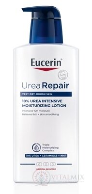Eucerin UreaRepair PLUS Telové mlieko 10% Urea 1x400 ml