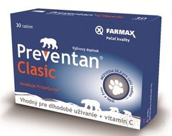 FARMAX Preventan Clasic + vitamín C tbl 1x30 ks