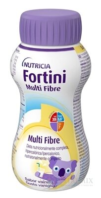 Fortini Multi Fibre s vanilkovou príchuťou tekutá výživa pre deti 1x200 ml