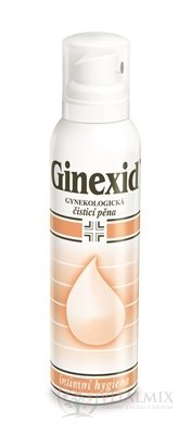 GINEXID gynekologická čistiaca pena spm der 1x150 ml