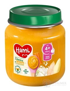 Hami príkrm Zelenina s kuracím prvá lyžička (od ukonč. 4. mesiaca) 1x125 g