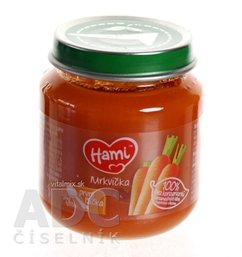 Hami zeleninový príkrm Mrkvička prvá lyžička (od ukonč. 4. mesiaca) 1x125 g