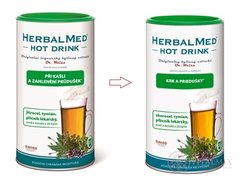 HERBALMED HOT DRINK (skorocel, tymian, pľúcnik) kašeľ a priedušky / krk a priedušky 1x180 g