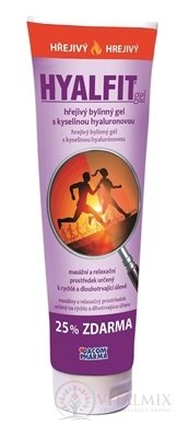 HYALFIT gél hrejivý bylinný gél s kys. hyalurónovou (25% zadarmo), 1x150 ml