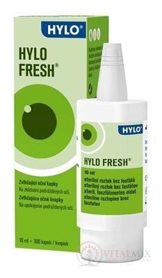 HYLO FRESH zvlhčujúce očné kvapky 1x10 ml