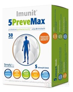 Imunit 5PreveMax tbl (s nukleotidami a betaglukánom) 1x30 ks