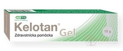 Kelotan Gel silikónový gél na jazvy 1x15 g