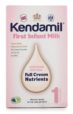KENDAMIL 1 počiatočné dojčenské mlieko s DHA (0 - 6 mesiacov) 1x150 g