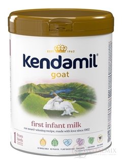 KENDAMIL Kozie dojčenské mlieko 1 (inov. 2023) počiatočná mliečna výživa (od narodenia) 1x800 g