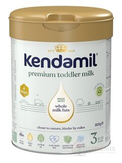 KENDAMIL Premium 3 HMO+ mliečna výživa malých detí (od ukonč. 12. mesiaca) 1x800 g