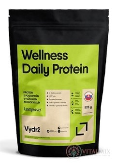 kompava WELLNESS Daily PROTEIN prášok, príchuť kokos a čokoláda, 1x525 g