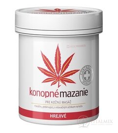 Konopné mazanie hrejivé 1x250 ml