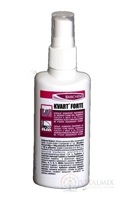 KVART FORTE spray (dezinfekcia nôh a obuvi) 1x150 ml