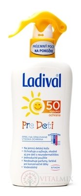 Ladival PRE DETI SPF 50 sprej na ochranu proti slnku 1x200 ml