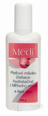 MEDI PLEŤOVÉ MLIEKO Z Mŕtveho mora čistiace, hydratačné 1x200 g