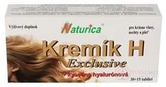 Naturica KREMÍK H Exclusive + Kyselina hyalurónová tbl 30+15 (45 ks)