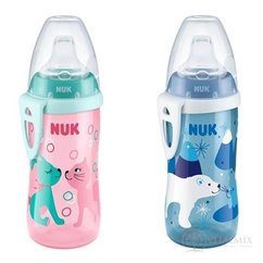 NUK FC FĽAŠA PP ACTIVE CUP 300 ml, (pre deti od 12. mesiaca), silikónový náustok, (10255078) 1x1 ks