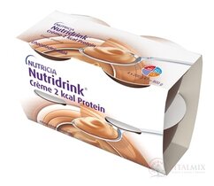 Nutridrink Crème 2 kcal Protein s čokoládovou príchuťou 24x200 g (4800 g)