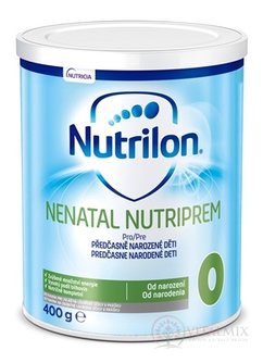 Nutrilon 0 NENATAL NUTRIPEM špeciálna mliečna výživa v prášku (od narodenia) (inov.2019) 1x400 g